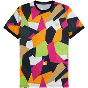 Fred Perry On Court Printed T-Shirt