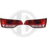Audi - Diederichs 1095996 - Achterlichten - Wit/Rood - LED