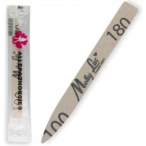 Molly Lac Nagelvijl Pro 100/180 - Rechte, Slim, Dubbelzijdig