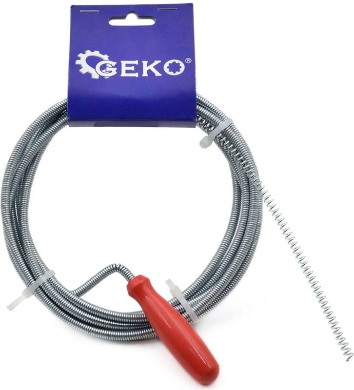 GEKO - Drain Auger - Ontstopper - 6mm x 3m - Flexibel