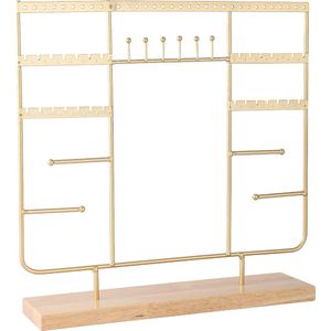 Fliex - sieradenrek - goud - standaard voor sieraden - sieraden organizer