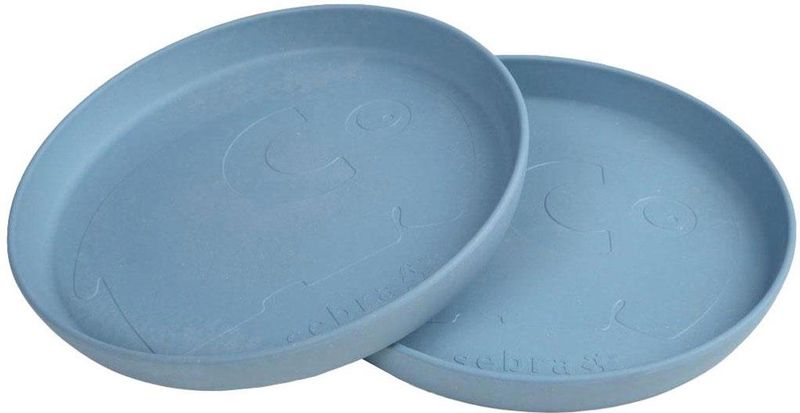 Mums - Ontbijtbord - Blauw - Ø19 cm - Set van 2