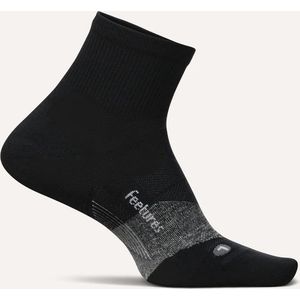 Feetures | Elite | Ultra Light | Quarter V2 | Hardloopsokken | Unisex | Black | 47-51 -