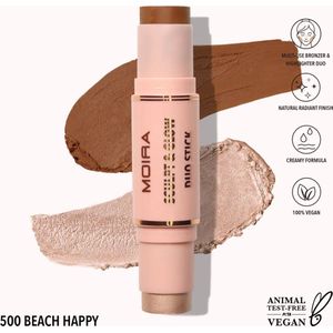 Moira Sculpt and Glow Duo Stick 500 Beach Happy