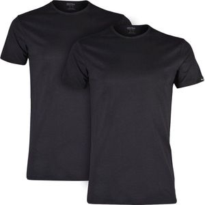 PUMA Basic T-shirt Ronde Hals 2P Heren - L