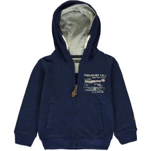 Lemon Beret Small Boys Cardigan Sweater - Blauw - Maat 104/110 - 140707