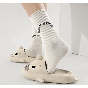Haaienslippers voor Dames en Heren - Antislip Zomer Slippers met Gewatteerde Zool