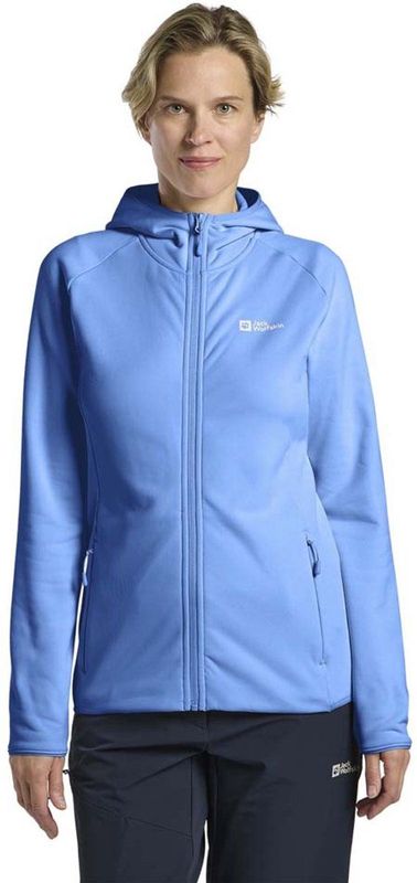 BAISELBERG - HOODED Full Zip - Jack - Zwart - Fleece - Elastisch