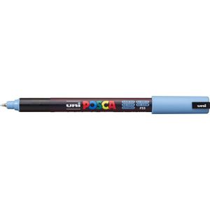 Krijtstift - Fineliner - Universele Marker - P33 Ijs Blauw - Uni Posca Marker - PC-1MR - 0,7mm - 1 stuk