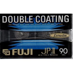 FUJI JP II 90 Double Coating Slim Case Cassettebandje