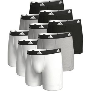 9 PACK Adidas Basic Boxershort Heren Herenonderbroek Shorts Ondergoed