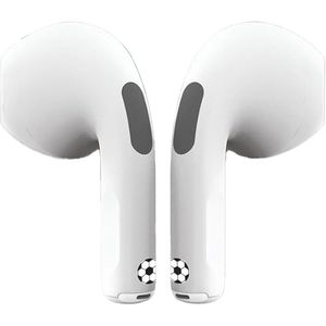 Lexibook - HPBT05FO - Draadloze Stereooordopjes - Zwart/wit - Hoge Geluidskwaliteit - Geïntegreerde Microfoon