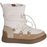 Gevoerde Baskets - Kameel - Boots-stijl - Synthetisch - Veter- en Ritssluiting