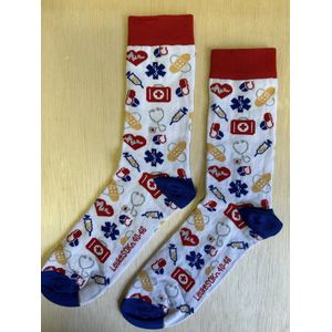 SOKn. Trendy sokken *ZORG SOKn.* maat 35-41 (ook leuk om kado te geven !)