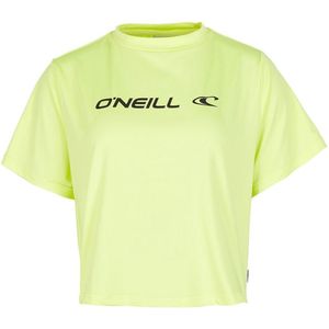 O'neill - Rutile - Cropped T-shirt - Geel - Korte Mouwen