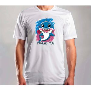 I Chews You - T Shirt - Funny - Sarcasm - Grappig - Sarcasme - CoupleGoals - Cute - Funny - LoveStory - ForeverUs - KoppelGoals - WareLiefde - Verliefd