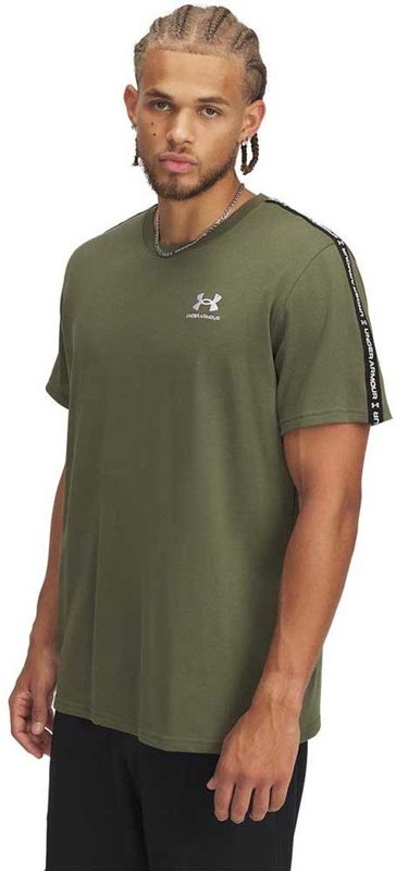 T-shirt - Zwart - Stretchweefsel - Met Raglanmouwen