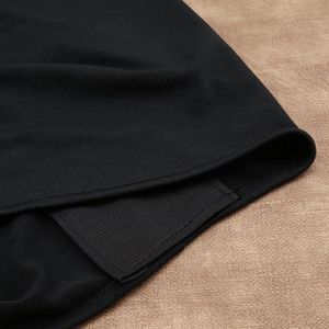 Spandex Tafelkleed Rechthoekige Tafelhoes Stretch Bruiloft Party Buffet 6FT Zwart - Feestdecoratie voor Bruiloftsfeesten stretch black tablecloth