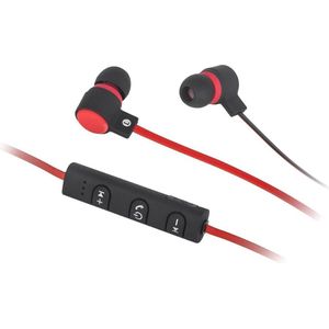 Krüger&Matz KMP70BT - Wireless en spatwaterdichte sport in-ear phones - rood