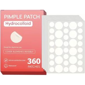 Pimple Patches - Alcoholvrije Hydrocolloïde Patches (360 stuks)
