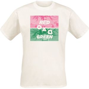 Squid Game First Game Jersey ecru L Katoen Heren - Duurzaamheid, Fan merch, TV-series