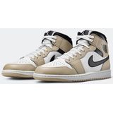 Jordan - AIR JORDAN 1 MID - Sneakers - Summit White - Leer/Synthetisch Leer/Textiel