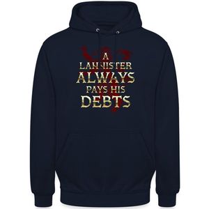 Game Of Thrones A Lannister Always Pays His Debts Hoodie Unisex
