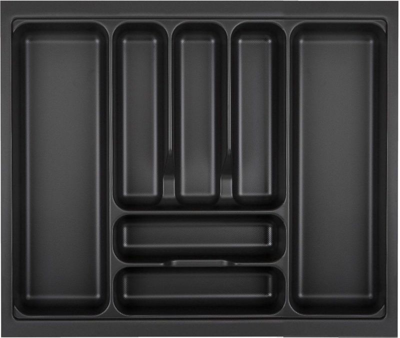 Orga-Box VIII - Bestekbak - Lavagrijs - 511 x 480 mm - Voor Keukenkasten van 60 cm