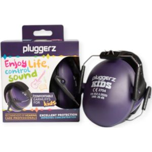 Pluggerz Oorkap - Enjoy - Paars - Kinderen - Festival - Concentratie - School