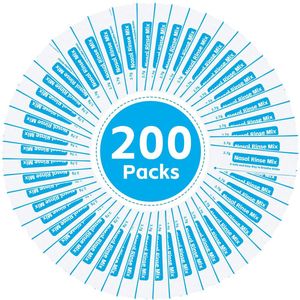 SVG commerce 200 stuks neusspoelzout, neuszout voor neusdouche, 2,7 G neusdouche voor volwassenen, neusspoeling, neusspoeling, zout, neusbijholteontlasting voor volwassenen en kinderen, afzonderlijk verpakt