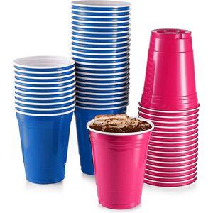 amerikaanse party cups - roze - grootste online - beslist.nl