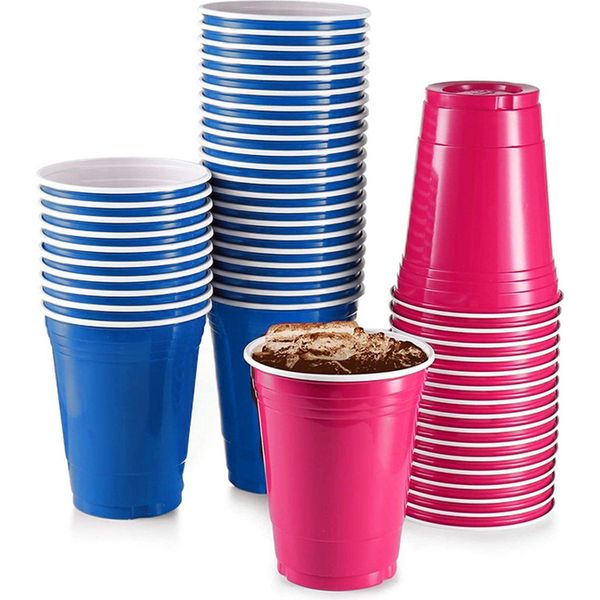 mist zuiden Bek 50 amerikaanse party cups - roze - Het grootste online winkelcentrum -  beslist.nl