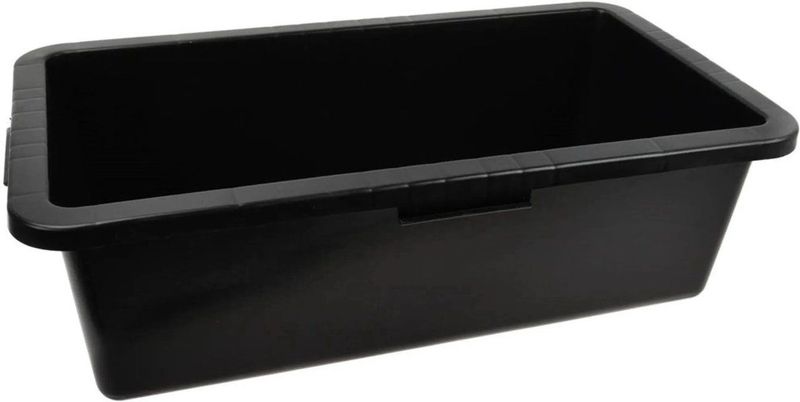 GEKO - Rechthoekige Bouwcontainer - 40 Liter - Verstevigde Handgrepen