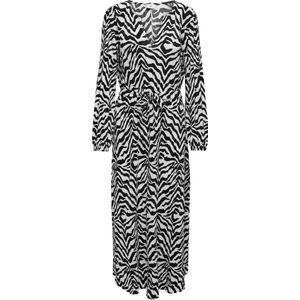 JDY JDYBRAVO L/S PLISSE ANCLE DRESS JRS ATK Dames Jurk - Maat S