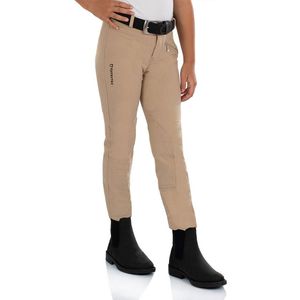 Equestro Leilani Kinder Paardrijbroek Beige 11 Years Jongens,Meisjes