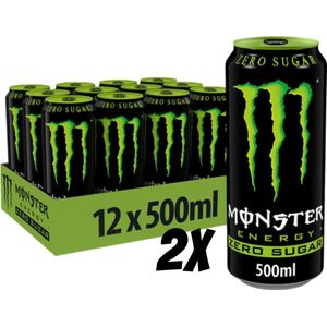 2x Monster Energy Zero