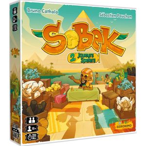 Sobek - 2 spelers/joueurs NL/FR - Bordspel - Geronimo Games - Catch Up Games