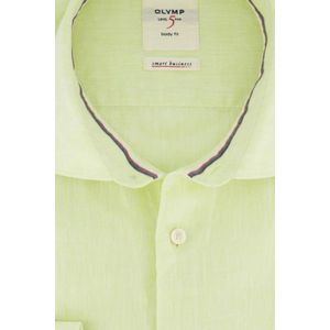 Olymp overhemd neon groen Level 5 - Maat 39/ 15,5