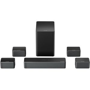 Virtueel Surround Sound Systeem met App-besturing voor TV - Soundbar met Subwoofer