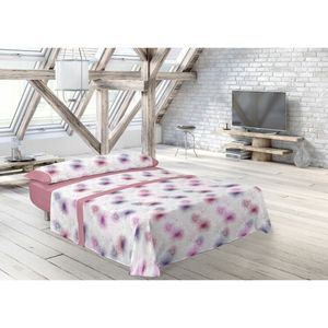 Pierre Cardin - ESTILO - Set Beddengoed - Roze - Bed van 200 - 4 Stuks