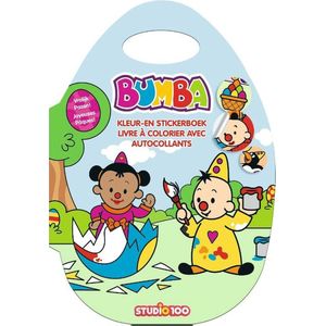 Bumba kleur- en stickerboek - Vrolijk Pasen