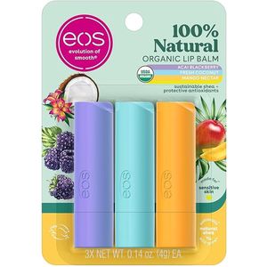 eos - Acai Blackberry - Fresh Coconut - Mango Nectar - Lippenbalsem - Droge lippen - 100% natuurlijk