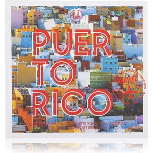 BH Cosmetics Puerto Rico Palette | 16 Kleuren Oogschaduw | Tropische Tints | Vegan & Dierproefvrij