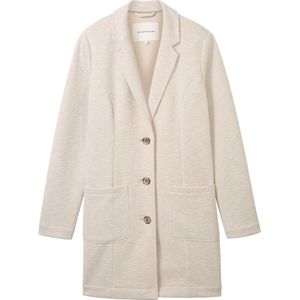 Tom Tailor - 1040482 - Jas - Cold Beige Ck Structure - Dames