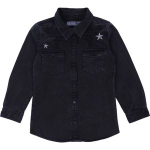 Zwart denim overhemd DENIM CO