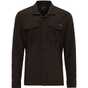 TRESANTI - DERMOT - Overshirt - Donker Bruin