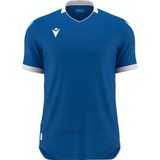 Macron - Wyvern Eco Shirt - Korte Mouw - Royal / Wit