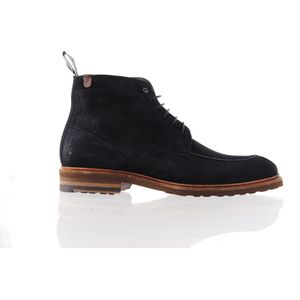 FLORIS VAN BOMMEL heren veterschoen SFM-50118-41-01 - blauw - maat 43