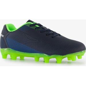 Dutchy kinder voetbalschoenen FG blauw geel - Maat 35 - Uitneembare zool