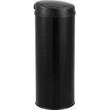 Prullenbak met sensor 77xØ30,5 cm 47 liter zwart
